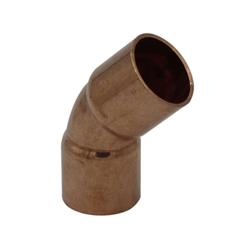 1 2 45 degree copper elbow