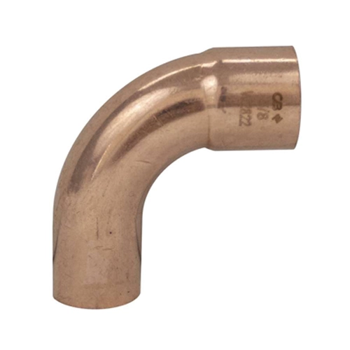 long turn copper elbow