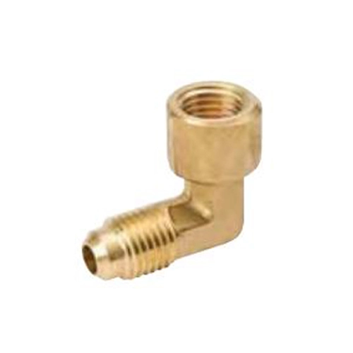 90° Brass Elbow External Flare to NPTFI