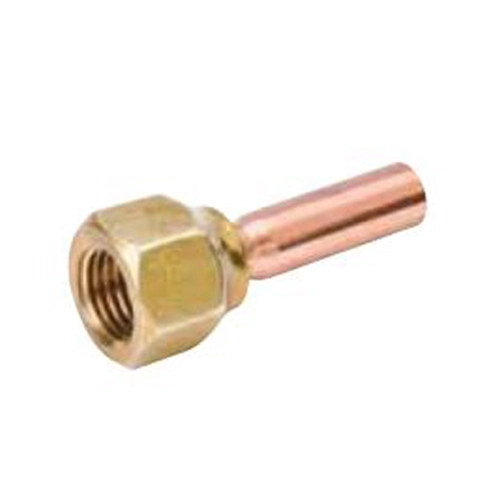 Brass Connector Internal Flare to Extension Solder