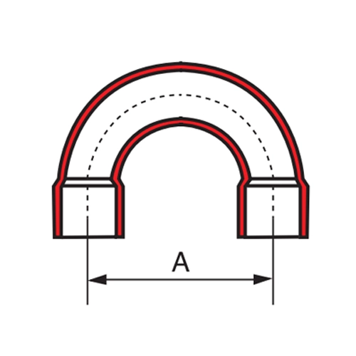 15mm copper return bend