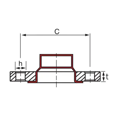 insulating flange dieletric flange 10kgcm2 2