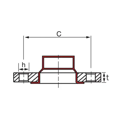 insulation flange dieletric flange 20kg cm2 2