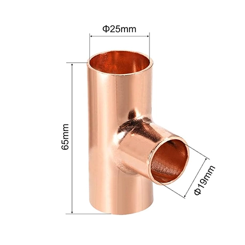 25mm Copper Tee