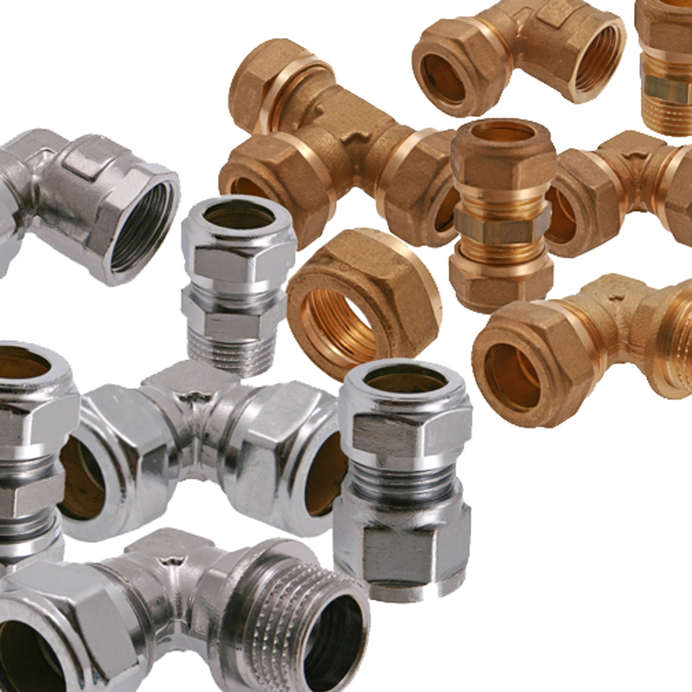 hvac compression fittings